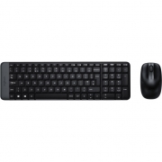 Клавиатура + мышь Logitech MK22 черный (920-003161)