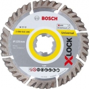 Диск алмазный Bosch X-LOCK StfUniversal (2608615166) d=125мм d(посад.)=22.23мм (угловые шлифмашины)