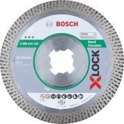 Диск алмазный Bosch X-LOCK Best for Hard Ceramic (2608615135) d=125мм d(посад.)=22.23мм 