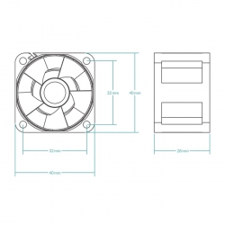 Вентилятор корпусной ARCTIC S4028-15K 5-Pack  1400-15000rpm rpm Dual Ball Bearing  4-Pin Fan-Connector (ACFAN00274A)