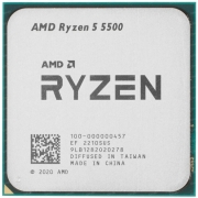 Процессор AMD Ryzen 5 5500 3.6GHz, AM4 (100-000000457), OEM