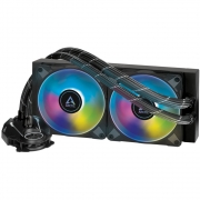 Arctic Liquid Freezer II-240 A-RGB Black  Multi Compatible All-In-One CPU Water Cooler  (ACFRE00093A)