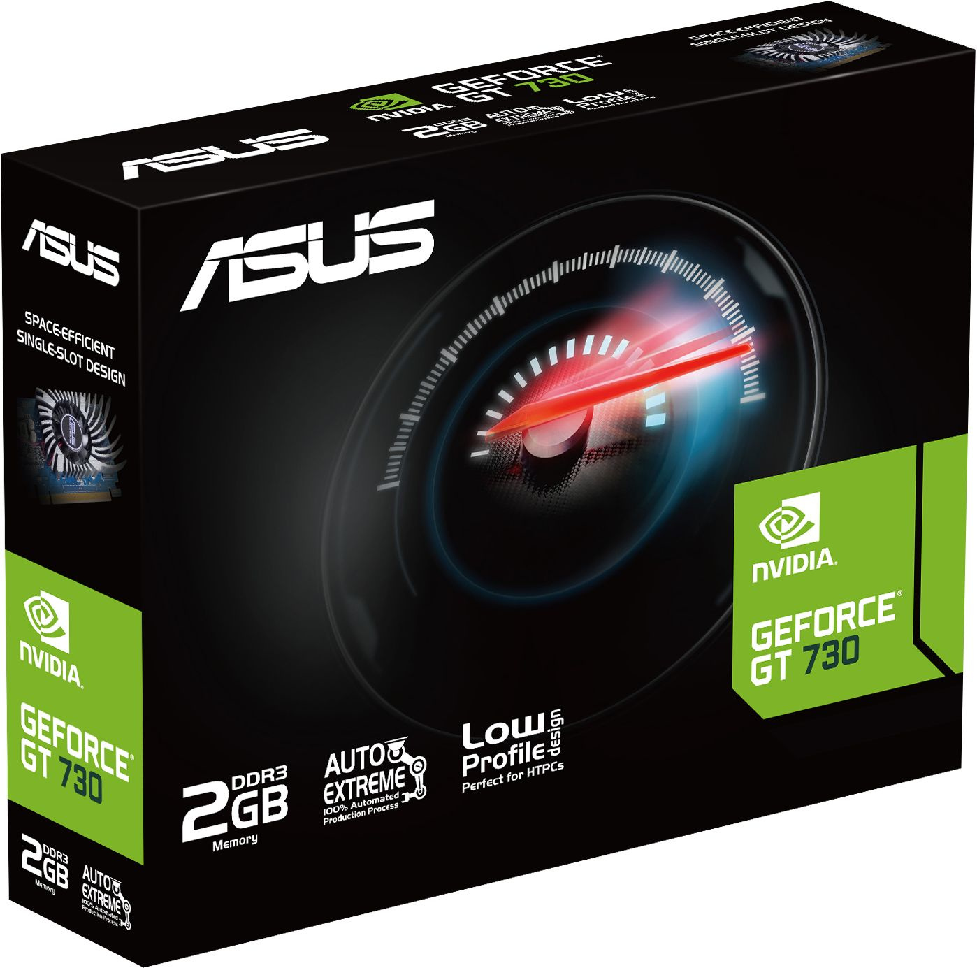 Видеокарта Asus PCI-E GT730-2GD3-BRK-EVO 
