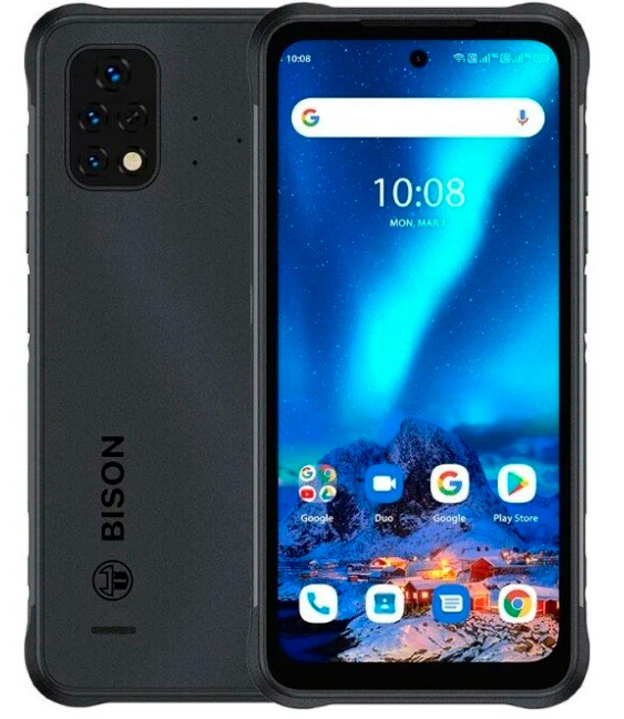 Смартфон ARK Umidigi Bison 2 128Gb 6Gb черный моноблок 3G 4G 2Sim 6.5