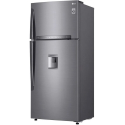 Холодильник LG GN-F702HMHU, серебристый