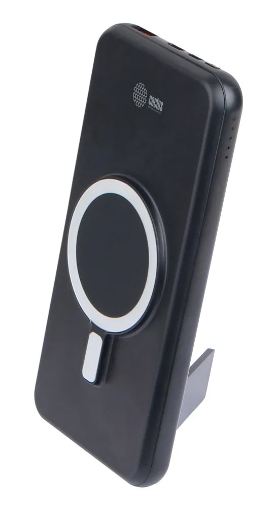 Мобильный аккумулятор Cactus CS-PBFSRT-10000, черный