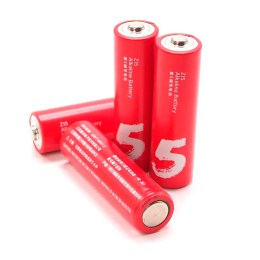 Батарейки алкалиновые ZMI Rainbow Zi5 типа AA (уп. 4 шт), 4xAA5 , красные