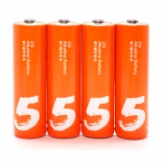 Батарейки алкалиновые ZMI Rainbow Zi5 типа AA (уп. 4 шт), 4xAA5 , оранжевые