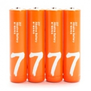 Батарейки алкалиновые ZMI Rainbow Zi7 типа AAA (уп. 4 шт), 4xAA7 , оранжевые