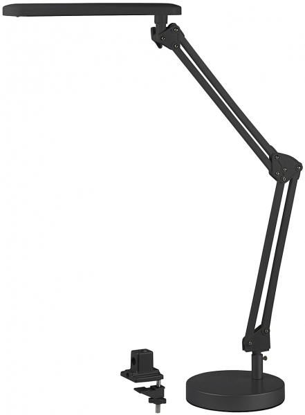 Настольный светильник, черный ЭРА NLED-440-7W-BK Б0008000