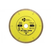 Диск алмазный отрезной Сплошной Ультратонкий Ultra Thin hot press (200х25.4 мм) TRIO-DIAMOND UTW505