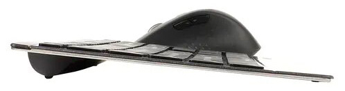 Клавиатура + мышь Rapoo 9500M черный (18892)