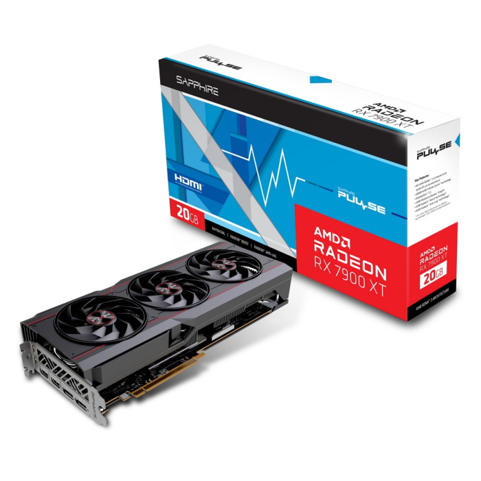 Видеокарта Sapphire AMD Radeon RX 7900 XT PULSE 20Gb (11323-02-20G)