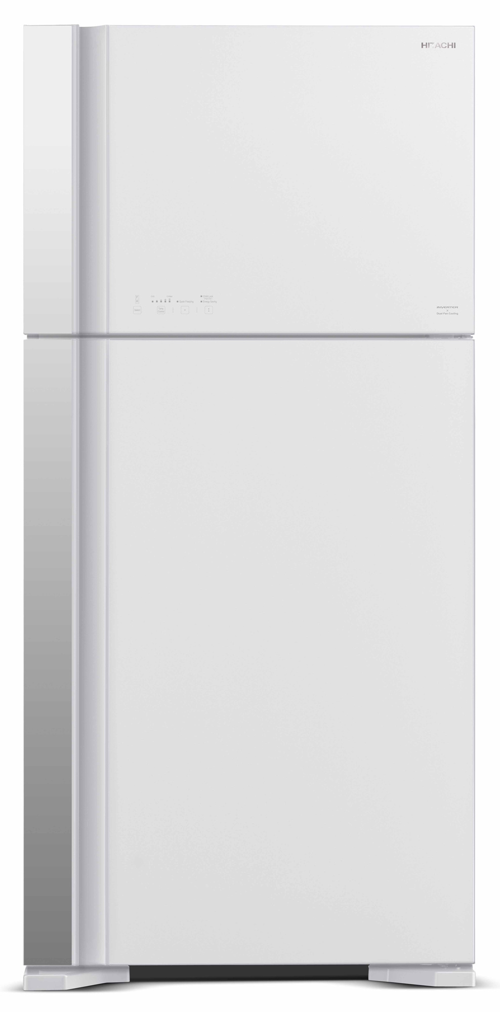 Холодильник Hitachi R-VG660PUC7-1 GPW белое стекло (VG660PUC7-1GPW)