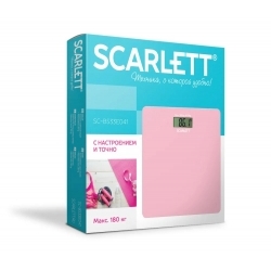 Весы электронные Scarlett SC-BS33E041, розовый