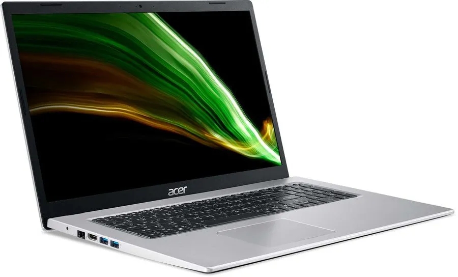 Ноутбук Acer Aspire 3 A317-53-57CE серебристый 17.3