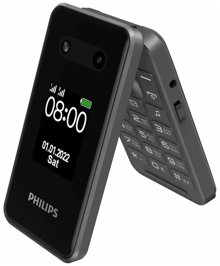 Мобильный телефон Philips E2602 Xenium, темно-серый