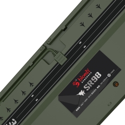 Клавиатура A4Tech Bloody зеленый (S98 AVIATOR)