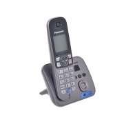 Телефон DECT Panasonic KX-TG6821RUM, серый металлик