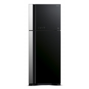 Холодильник Hitachi R-VG540PUC7 GBK черное стекло (двухкамерный)