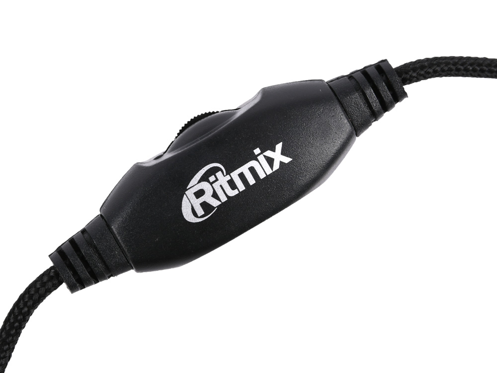 Наушники Ritmix RH-515M черный (15118444)