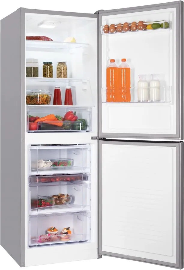 Холодильник Nordfrost NRB 151 I серый металлик, двухкамерный (318729)