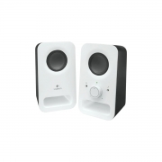 Колонки акустические Logitech Z150 Snow White белые, стерео 2.0, 3Вт, 150Гц-20КГц, jack 3.5мм, кабель 1.8м, адаптер питания 5В