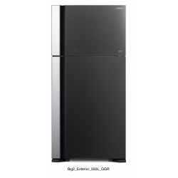 Холодильник Hitachi R-VG660PUC7-1 GGR серое стекло (двухкамерный)