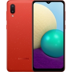 Смартфон Samsung SM-A022 Galaxy A02 32Gb 2Gb, красный 