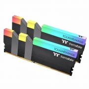 64GB(2x32GB) Thermaltake DDR4 3200 TOUGHRAM RGB CL16 BLACK R009R432GX2-3200C16A /RGB Lighting/SW Control/MB Sync/10Lay10u/2Pack