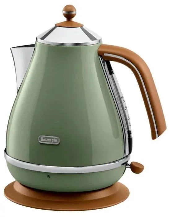 Чайник электрический Delonghi KBOV2001.GR 1.7л. 2000Вт, зеленый