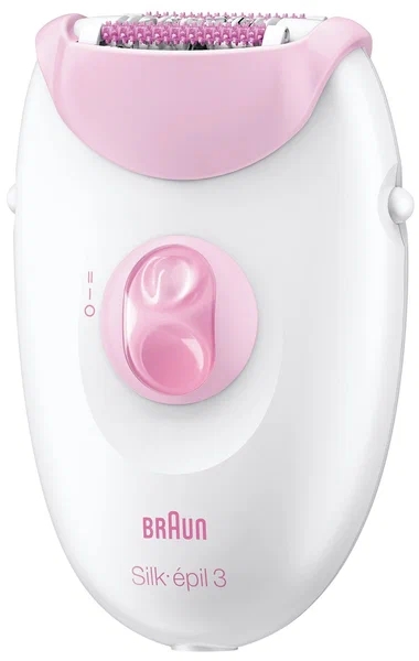 Эпилятор Braun белый/розовый (SE-3270)