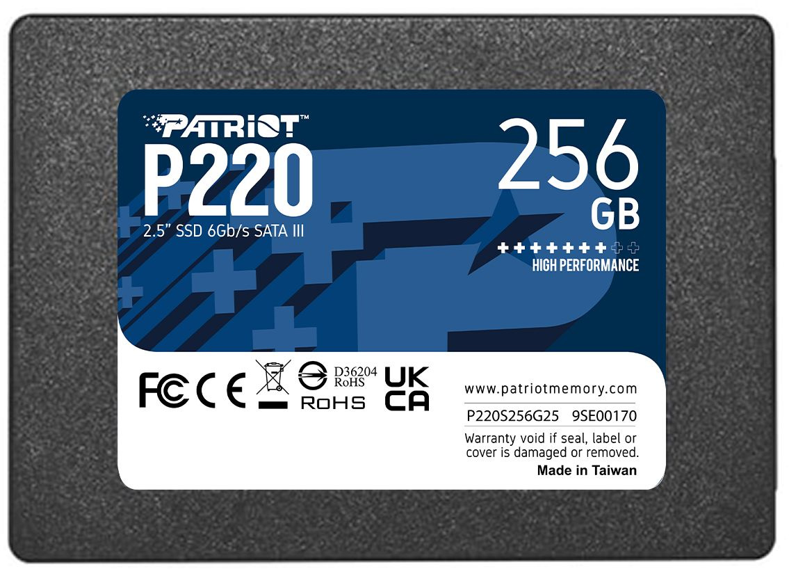 Накопитель SSD Patriot SATA III 256Gb (P220S256G25)