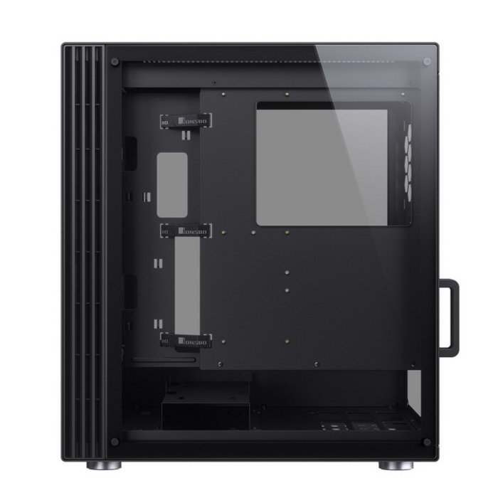 Корпус JONSBO U6 Black без БП, боковые панели из закаленного стекла, mini-ITX, micro-ATX, ATX черный