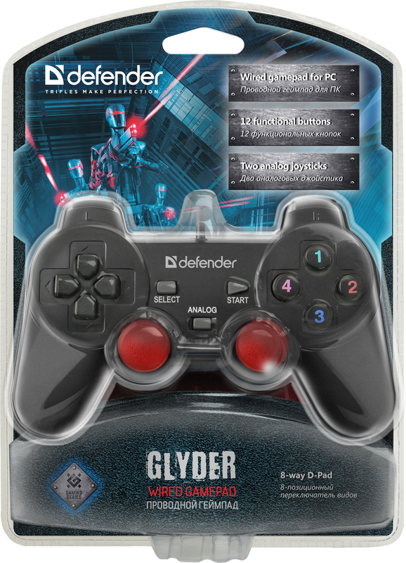Геймпад DEFENDER Glyder USB (64399)