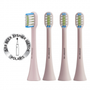 Комплект насадок для электрической зубной щетки TBH 0503 PK/TC (4) (POLARIS) (ОК)