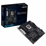 PRO WS W680-ACE Intel W680 (LGA 1700) ATX motherboard, PCIe® 5.0, DDR5, dual Intel 2.5 Gb Ethernet, three PCIe 4.0 M.2 slots, USB 3.2 Gen 2x2 front panel connector, SlimSAS, SATA 6 Gbps, HDMI®, DisplayPort and VGA