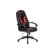 Игровое компьютерное кресло Бюрократ ZOMBIE 8 черный/красный искусственная кожа ZOMBIE 8 RED