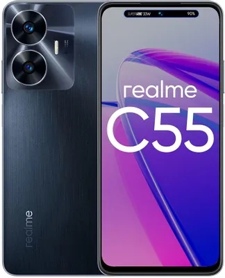 Смартфон Realme RMX3710 C55 256Gb 8Gb черный моноблок 3G 4G 6.72