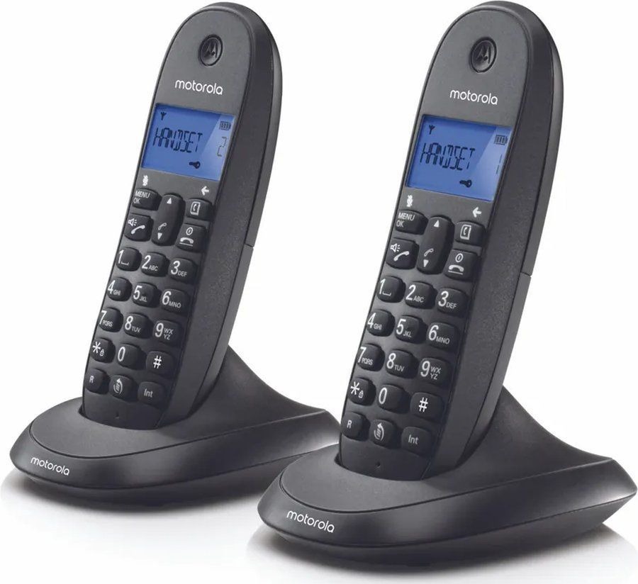 Телефон Dect Motorola C1002LB+, черный