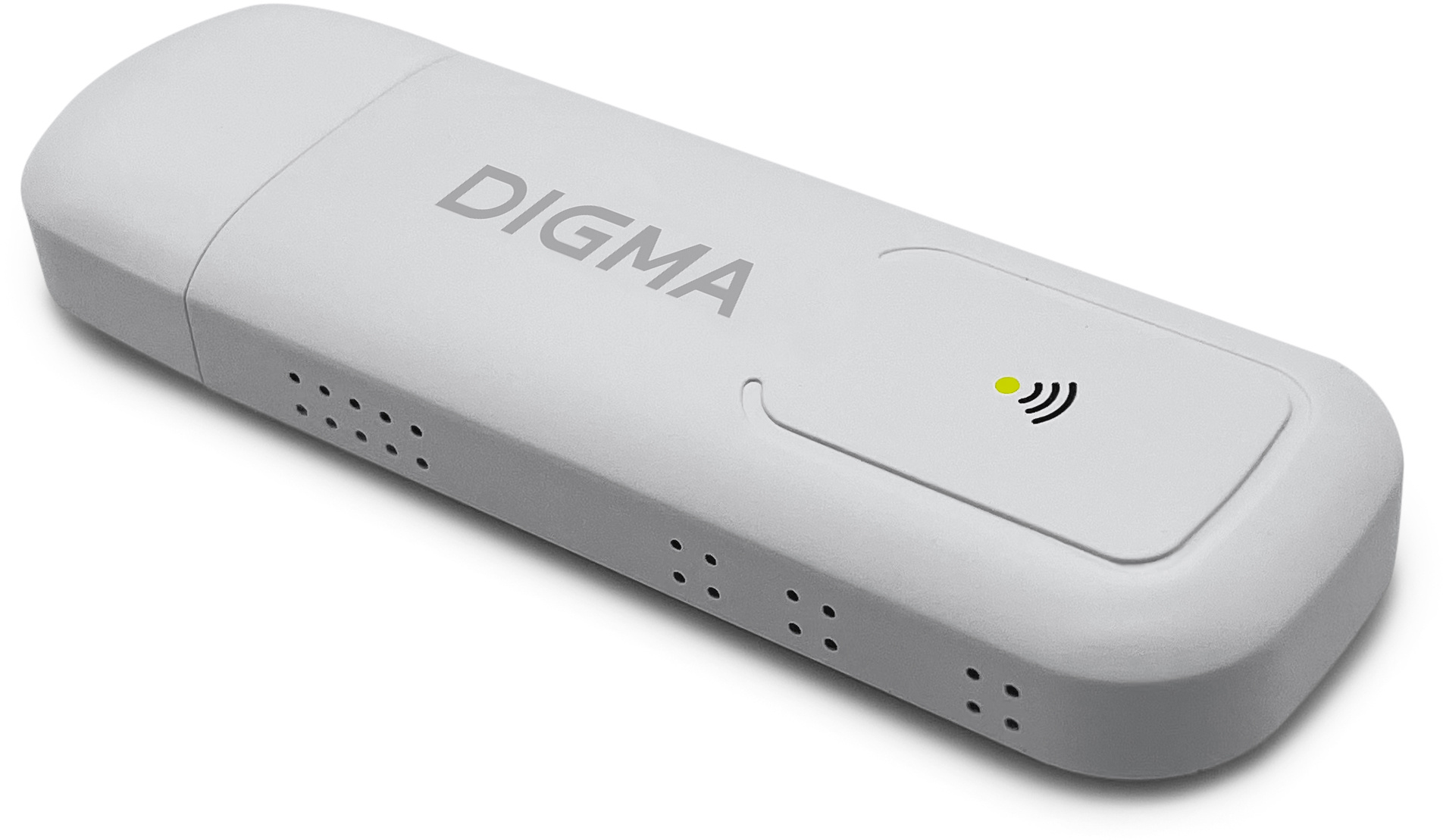 Модем Digma Dongle WiFi DW1960 3G/4G внешний, белый