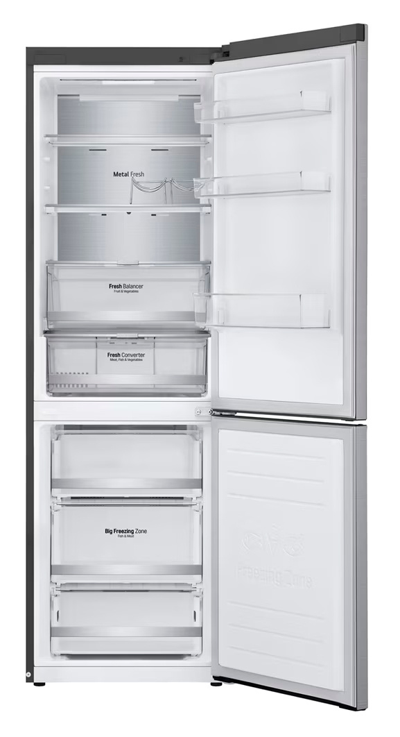 Холодильник LG GC-B459SMUM, серебристый
