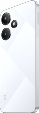 Смартфон Infinix X669D Hot 30i 128Gb 8Gb белый моноблок 3G 4G 2Sim 6.6