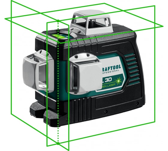 Лазерный нивелир KRAFTOOL LL 3D (34641)