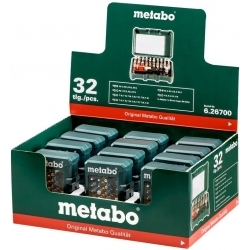 Набор бит Metabo 626700000 универсал. (32пред.) для шуруповертов/дрелей