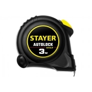 Рулетка Stayer AutoLock 3м / 16мм с автостопом 2-34126-03-16_z02