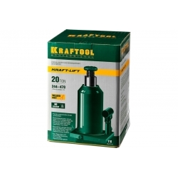 Гидравлический бутылочный домкрат KRAFTOOL Kraft-Lift 43462-20_z01 (20т, 244-478мм)