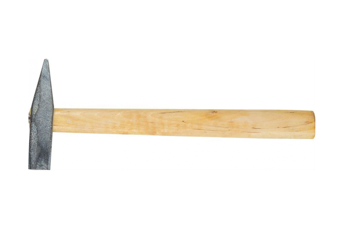 Оцинкованный молоток с деревянной рукояткой НИЗ 2000-02