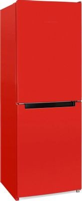 Холодильник двухкамерный NORDFROST NRB 161NF R, красный