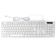 Клавиатура проводная Gembird KB-8355U/белый
